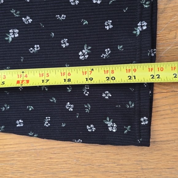 THEREABOUTS GIRLS BLACK FLORAL SUMMER TANK TOP SIZE XL - Picture 9 of 9